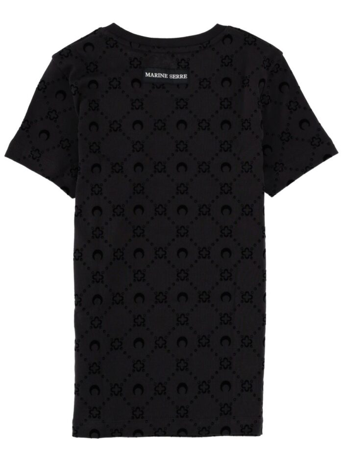 MARINE SERRE COTTON T-SHIRT