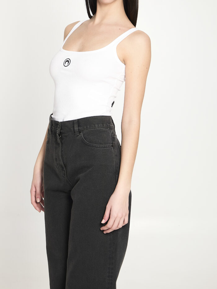 Marine Serre Cropped tank top
