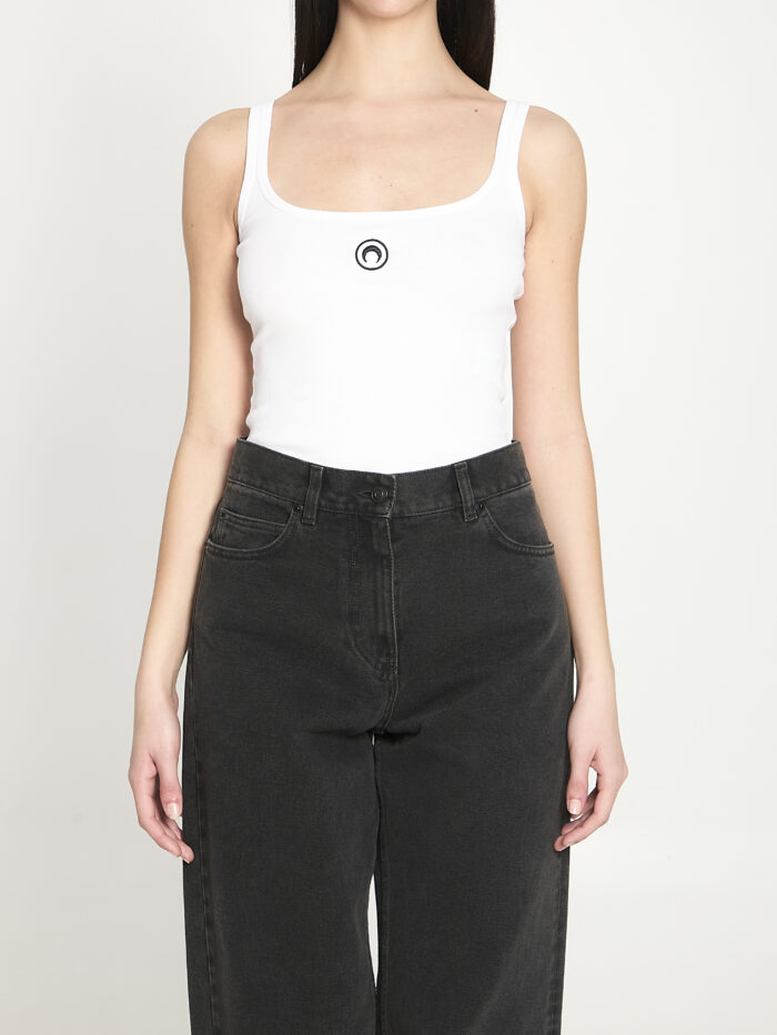 Marine Serre Cropped tank top