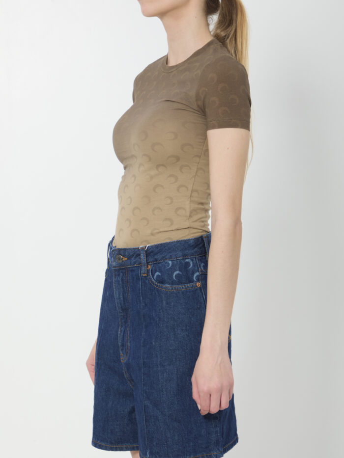 Marine Serre Faded Moon T-shirt