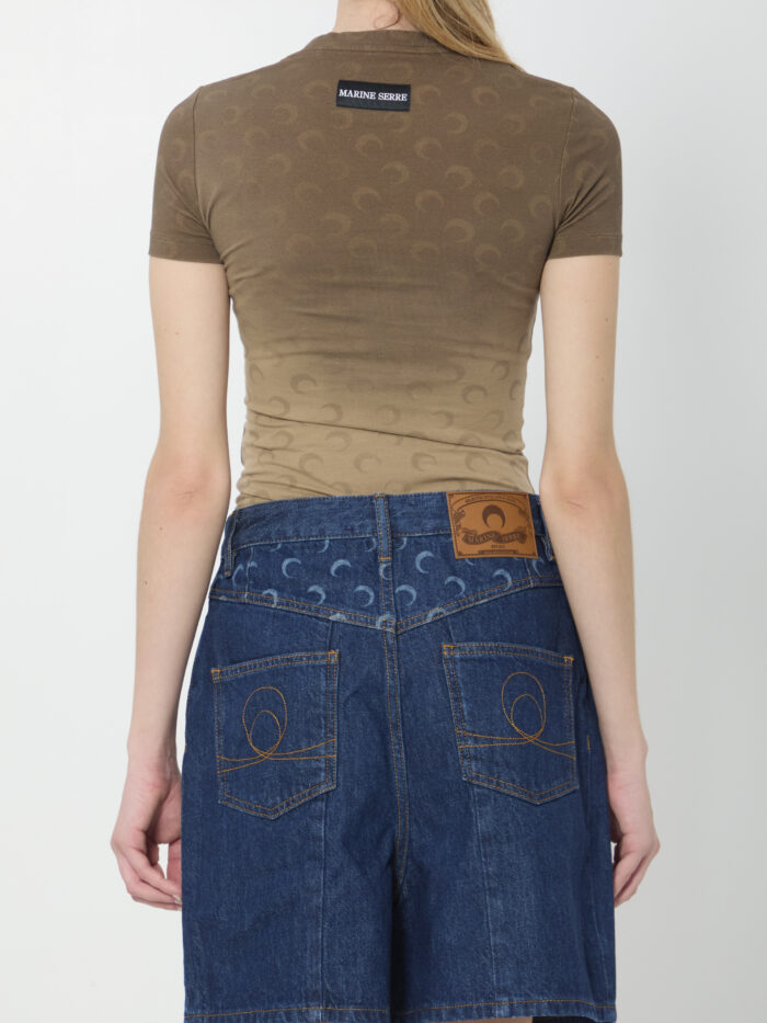 Marine Serre Faded Moon T-shirt