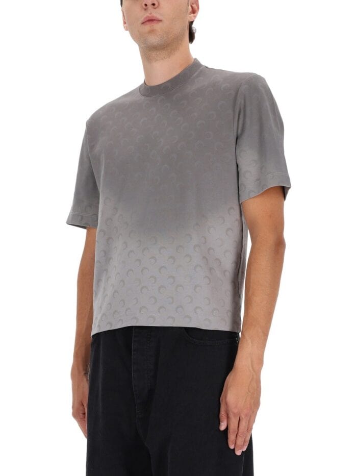 MARINE SERRE "FADED MOON" T-SHIRT