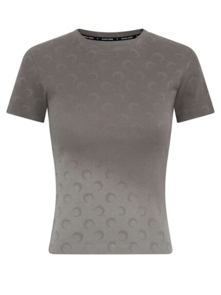 MARINE SERRE "FADED MOON" T-SHIRT