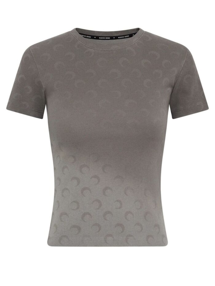 MARINE SERRE "FADED MOON" T-SHIRT