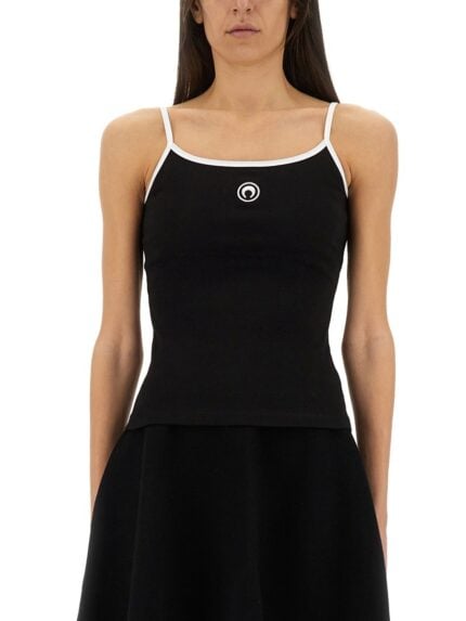 MARINE SERRE JERSEY "MOON" TOP
