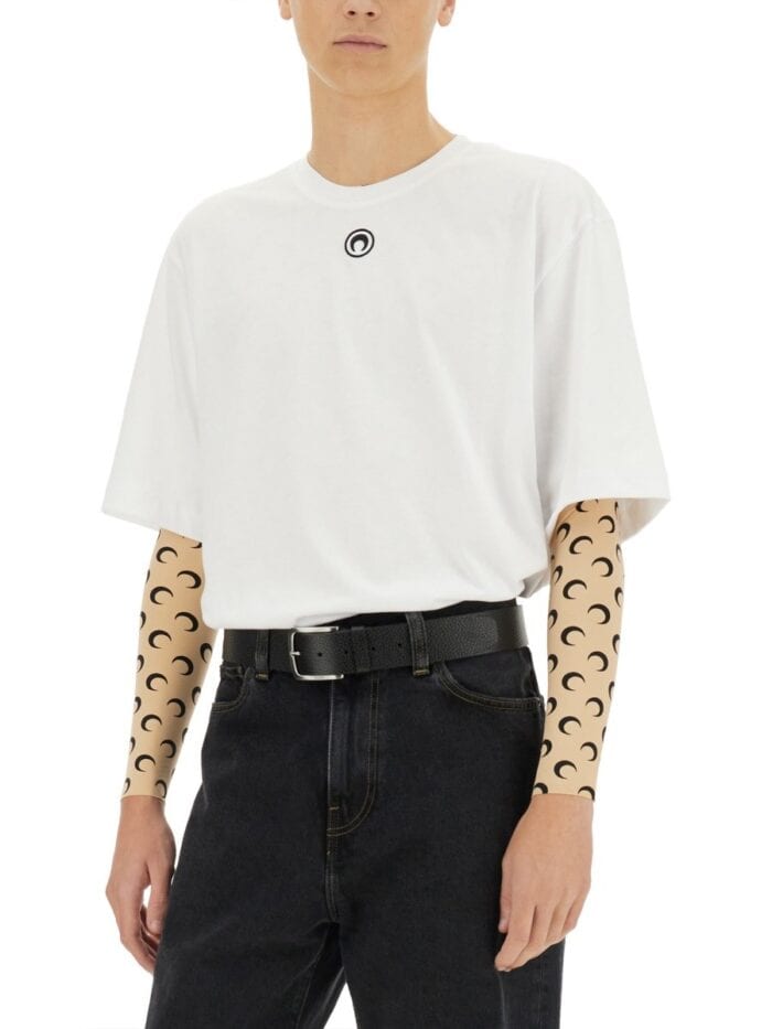 MARINE SERRE JERSEY T-SHIRT
