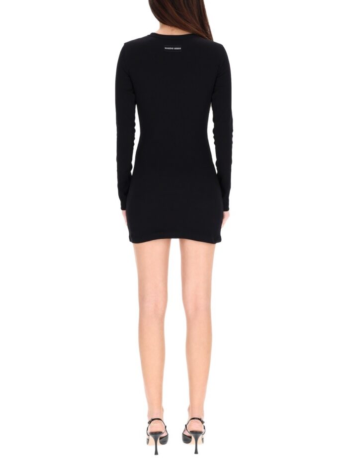 MARINE SERRE MINI DRESS WITH LOGO