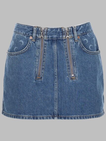 MARINE SERRE MINIGONNA CON ZIP