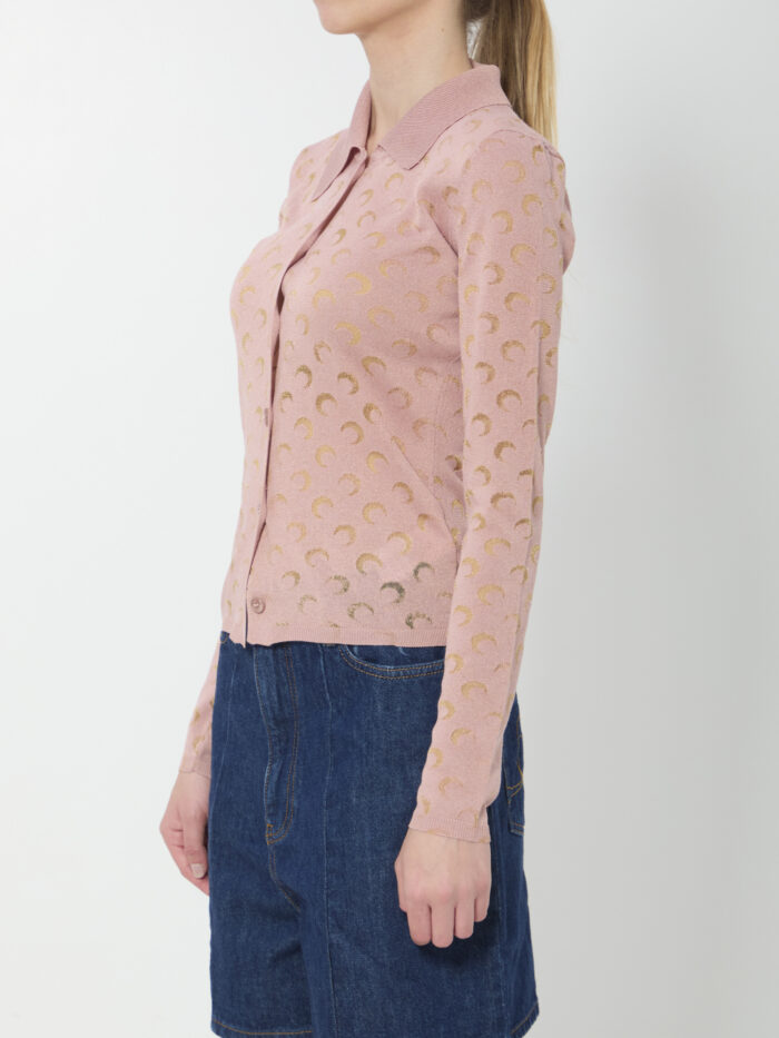 Marine Serre Moon Devore shirt