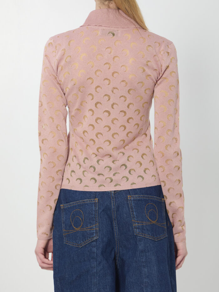 Marine Serre Moon Devore shirt