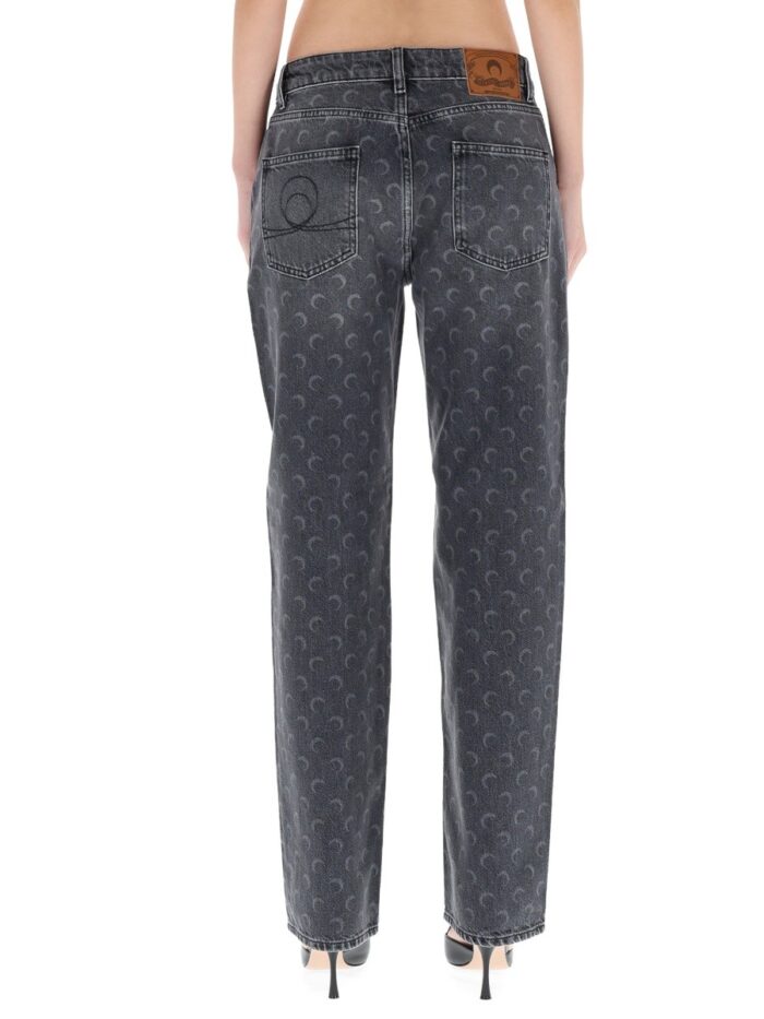MARINE SERRE "MOON LASER" JEANS