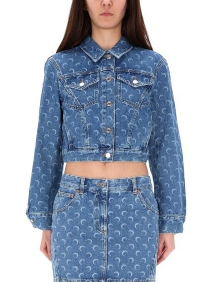 MARINE SERRE "MOON LASER" SHORT JACKET