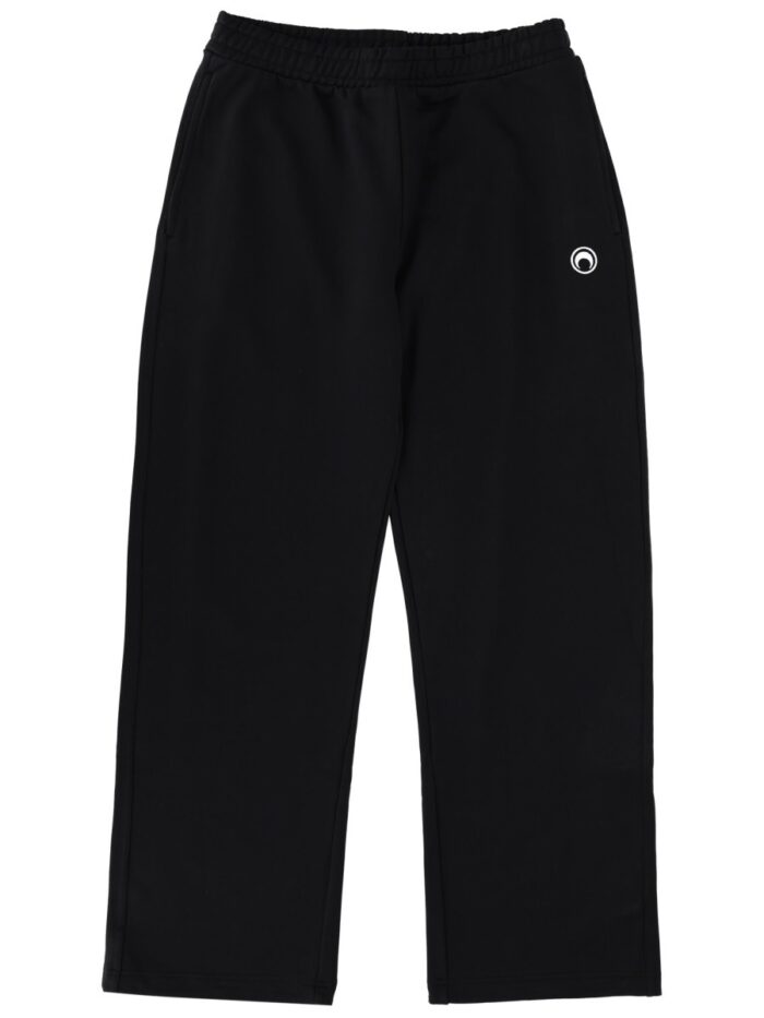 MARINE SERRE Moon Logo Fleece Sweatpants