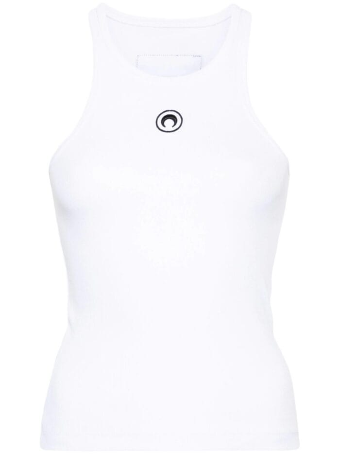 MARINE SERRE Moon-logo Tank Top