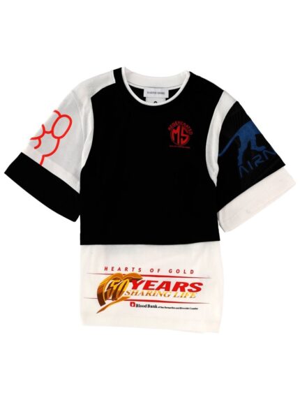 MARINE SERRE "REGENERATED GRAPHIC" T-SHIRT