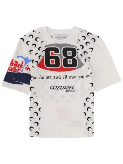 MARINE SERRE "REGENERATED GRAPHIC" T-SHIRT
