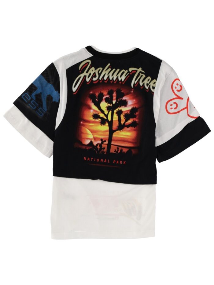 MARINE SERRE "REGENERATED GRAPHIC" T-SHIRT