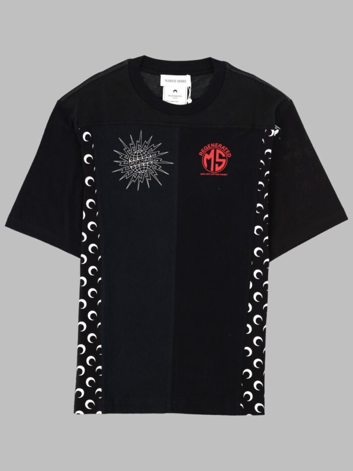 marine serre t shirt con stampa MARINE SERRE T-SHIRT CON STAMPA