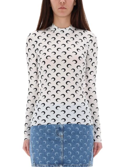 MARINE SERRE T-SHIRT "MOON"