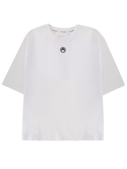 MARINE SERRE T-SHIRT WITH LOGO