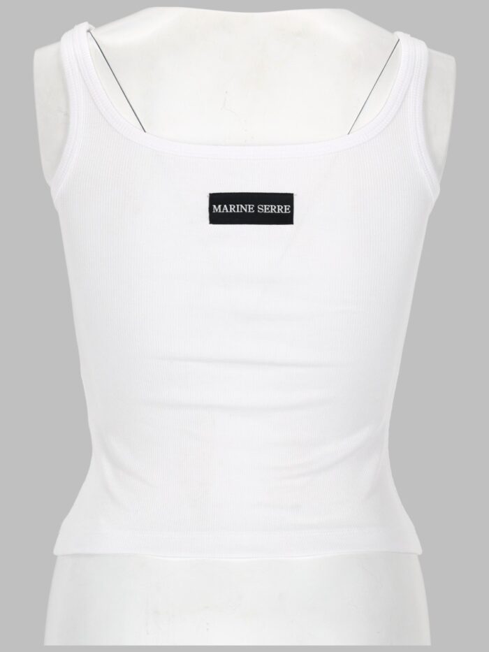 MARINE SERRE TOP CON LOGO