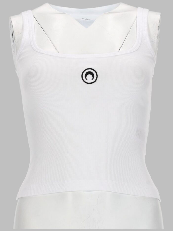 MARINE SERRE TOP CON LOGO