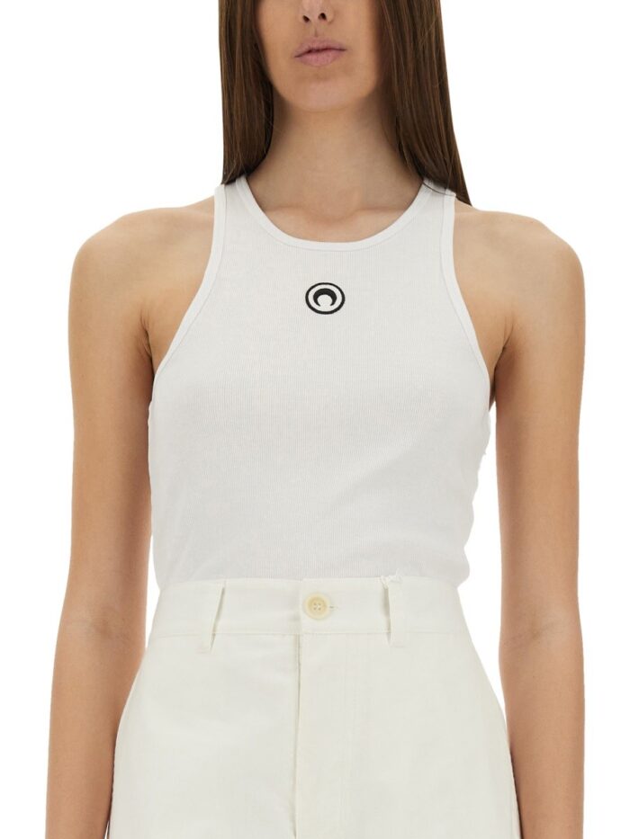 MARINE SERRE TOP WITH "MOON" LOGO