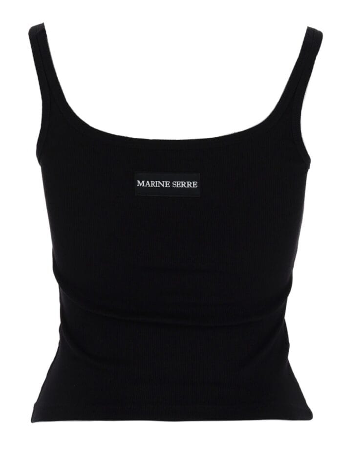 MARINE SERRE TOPS WITH LOGO