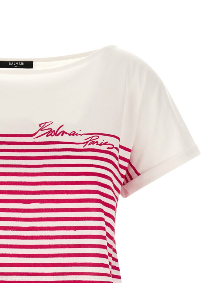 Balmain 'Marinière' T-shirt