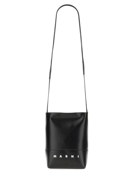 Marni BORSA A TRACOLLA CON LOGO