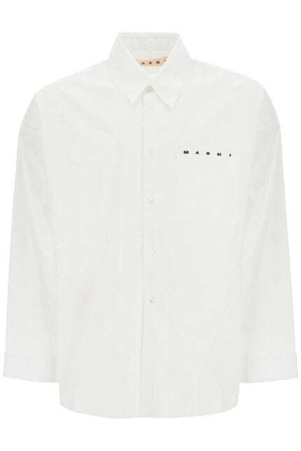 MARNI Boxy Shirt With Pocket Detail