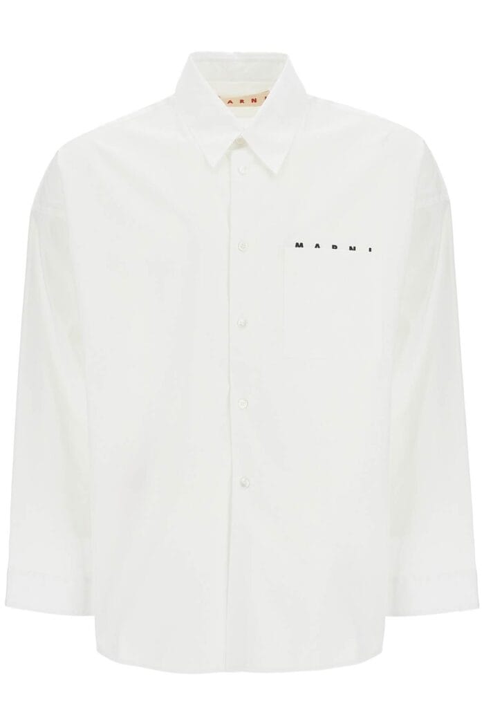 MARNI Boxy Shirt With Pocket Detail