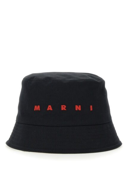 Marni BUCKET HAT WITH LOGO