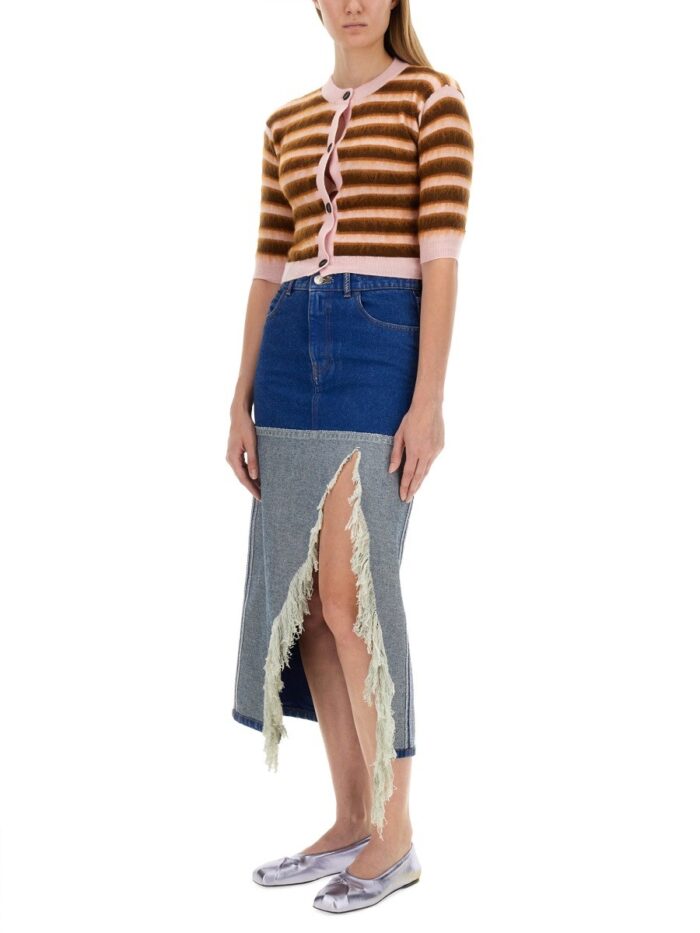 Marni CARDIGAN WITH STRIPE PATTERN
