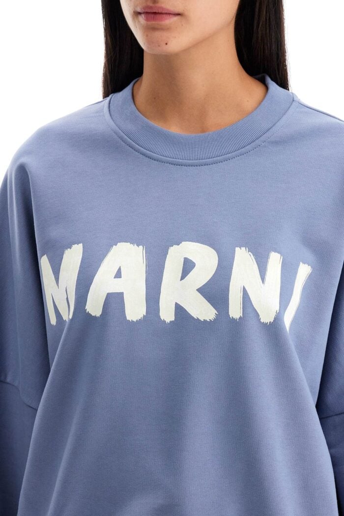 MARNI Crewneck Sweatshirt With Logo