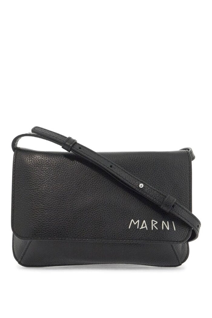 MARNI Flap Trunk Shoulder Bag With