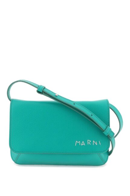 MARNI Flap Trunk Shoulder Bag With