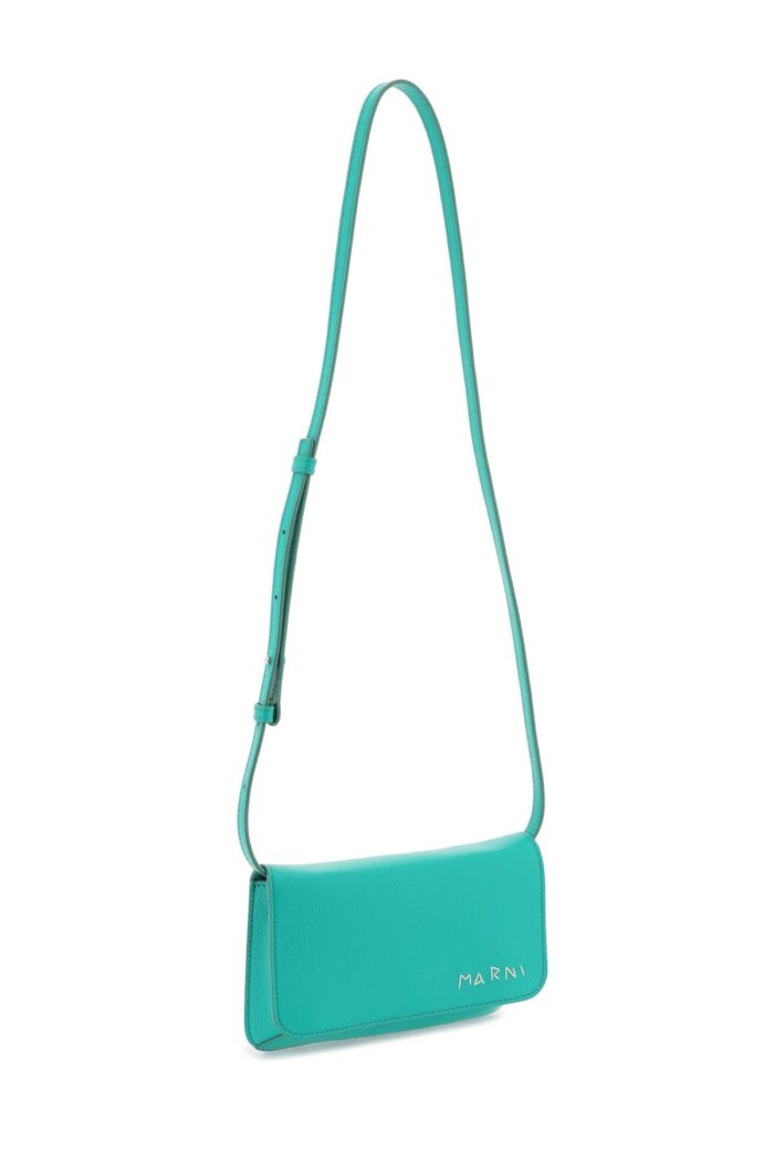 MARNI Flap Trunk Shoulder Bag With