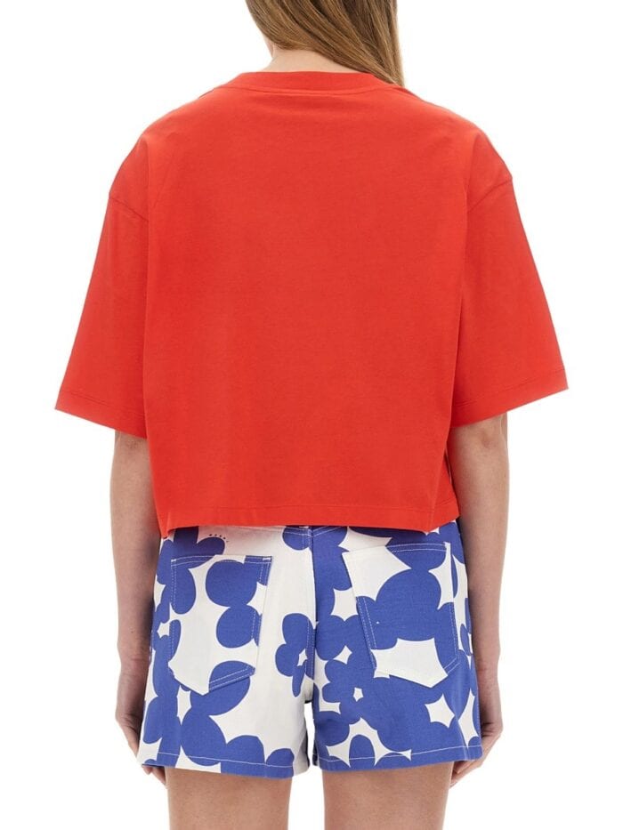 Marni JERSEY T-SHIRT WITH LOGO