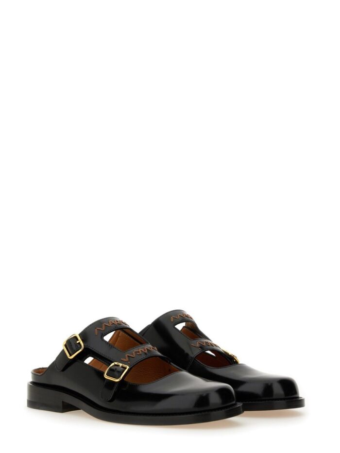 Marni LEATHER SABOT