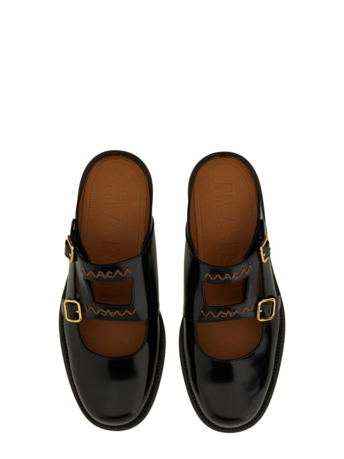Marni LEATHER SABOT