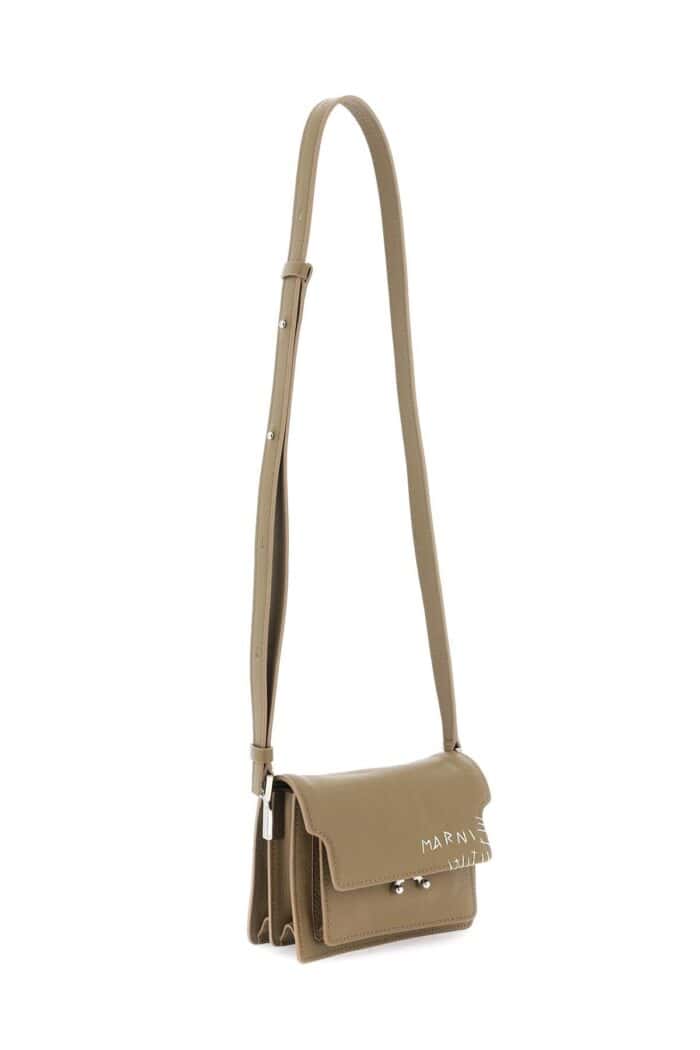 MARNI Mini Soft Trunk Shoulder Bag