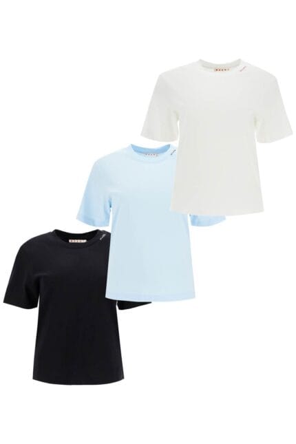 MARNI "organic Cotton Tripack T