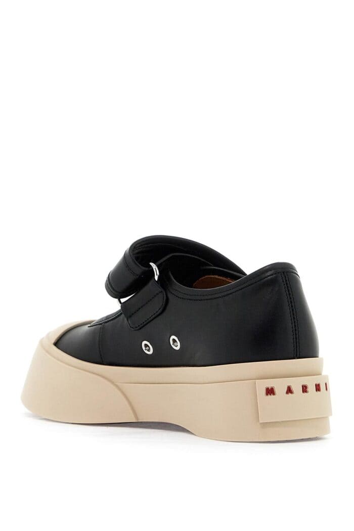 MARNI Pablo Mary Jane Nappa Leather Sneakers