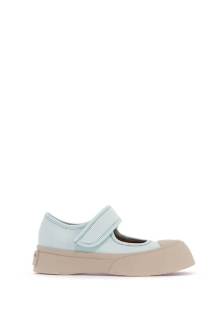 MARNI Pablo Mary Jane Nappa Leather Sneakers