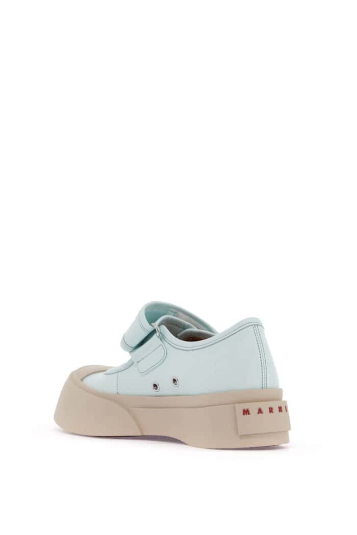 MARNI Pablo Mary Jane Nappa Leather Sneakers