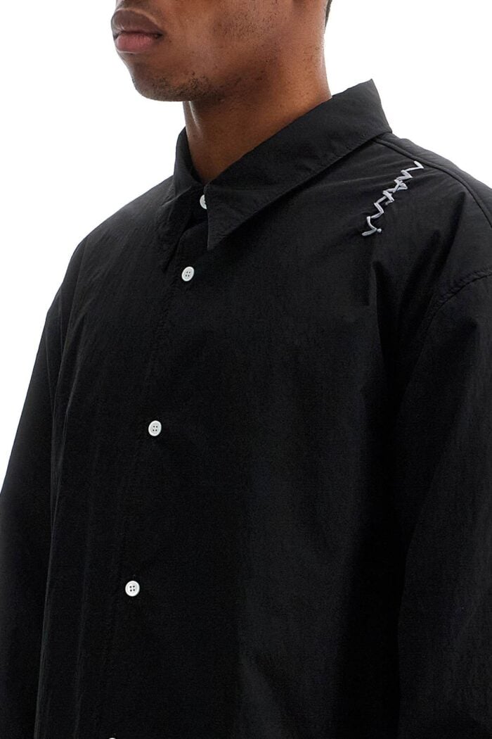 MARNI Padded Overshirt With Embroidered Logo