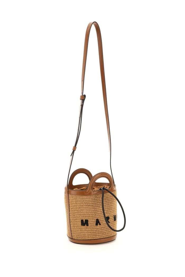 Marni Raffia Tropicalia Bucket Bag