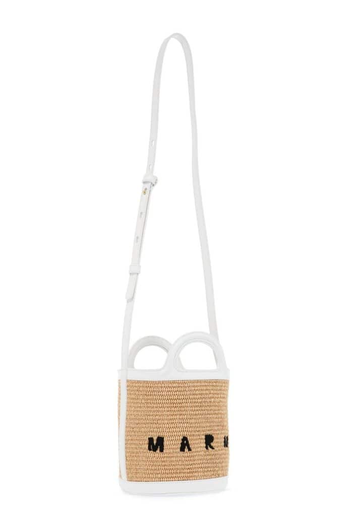 MARNI Raffia Tropicalia Bucket Bag