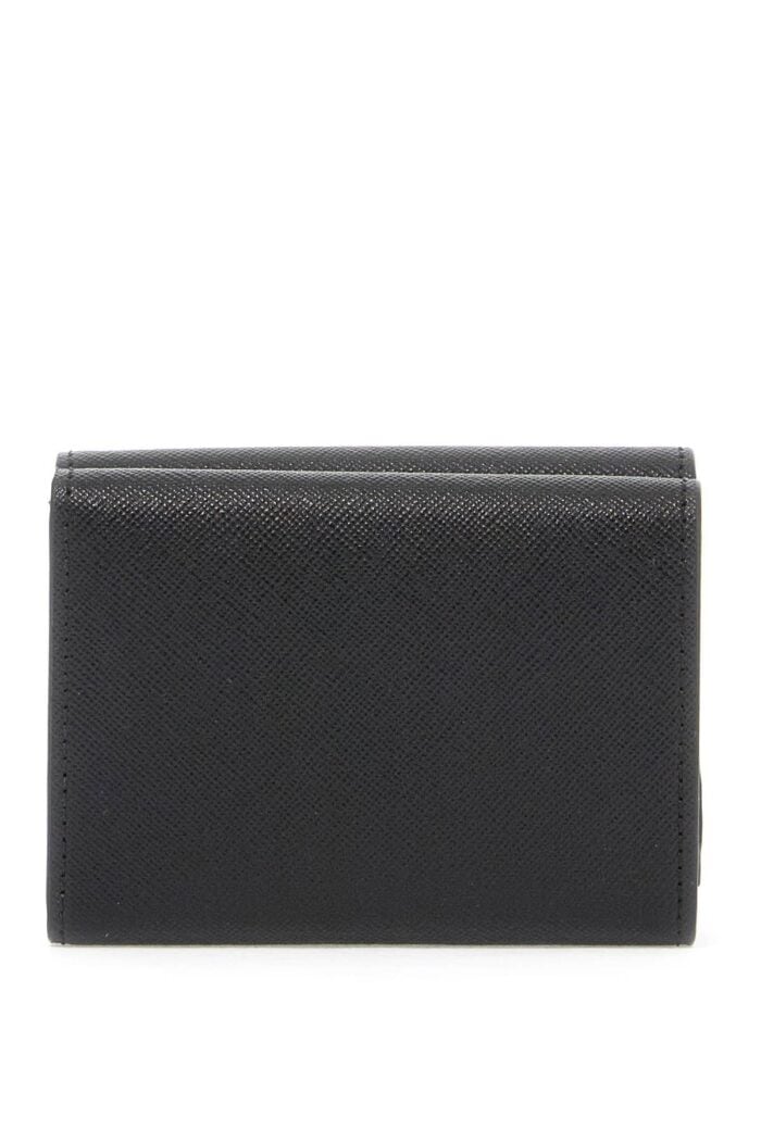 marni saffiano leather tri fold wallet MARNI Saffiano Leather Tri-fold Wallet
